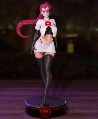 Jessie Pokemon 3D STL Model - RUDEVO