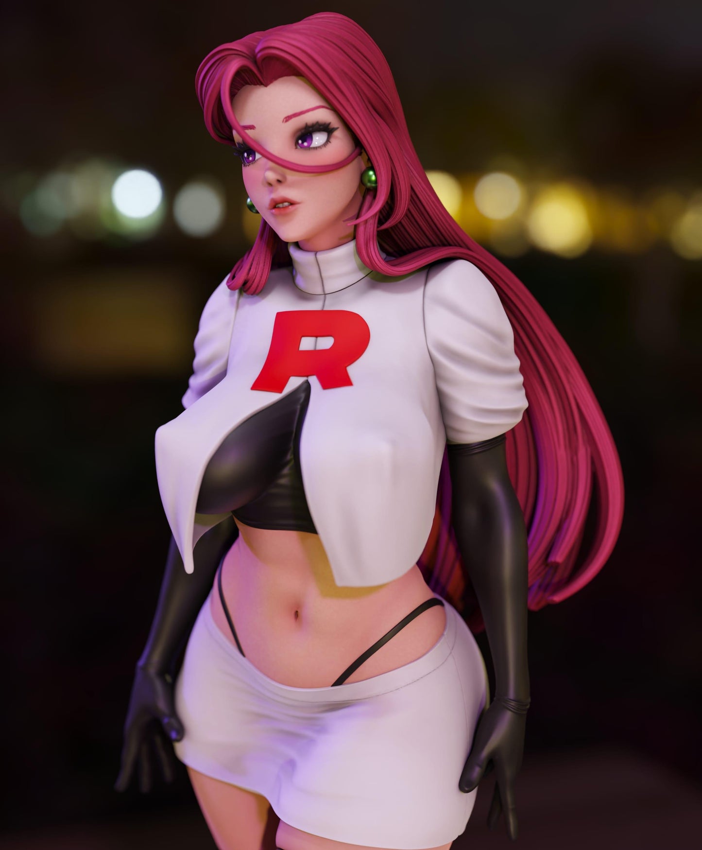 Jessie Pokemon 3D STL Model - RUDEVO