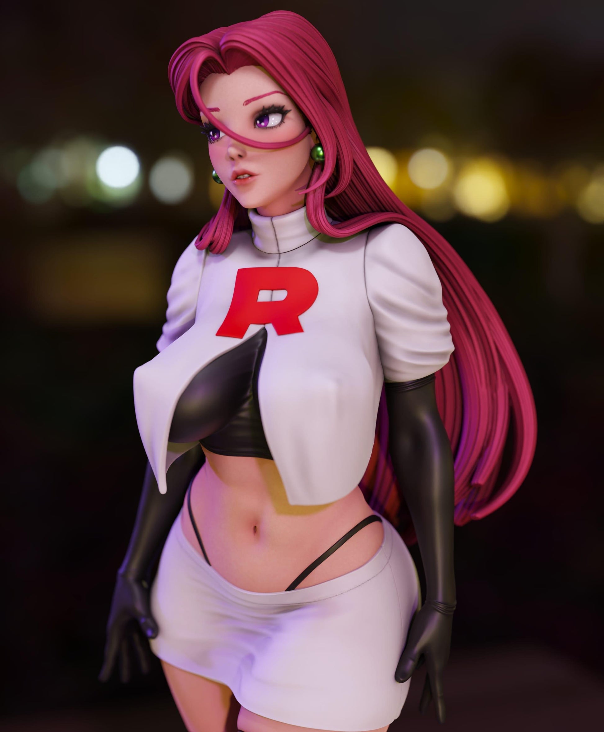 Jessie Pokemon 3D STL Model - RUDEVO