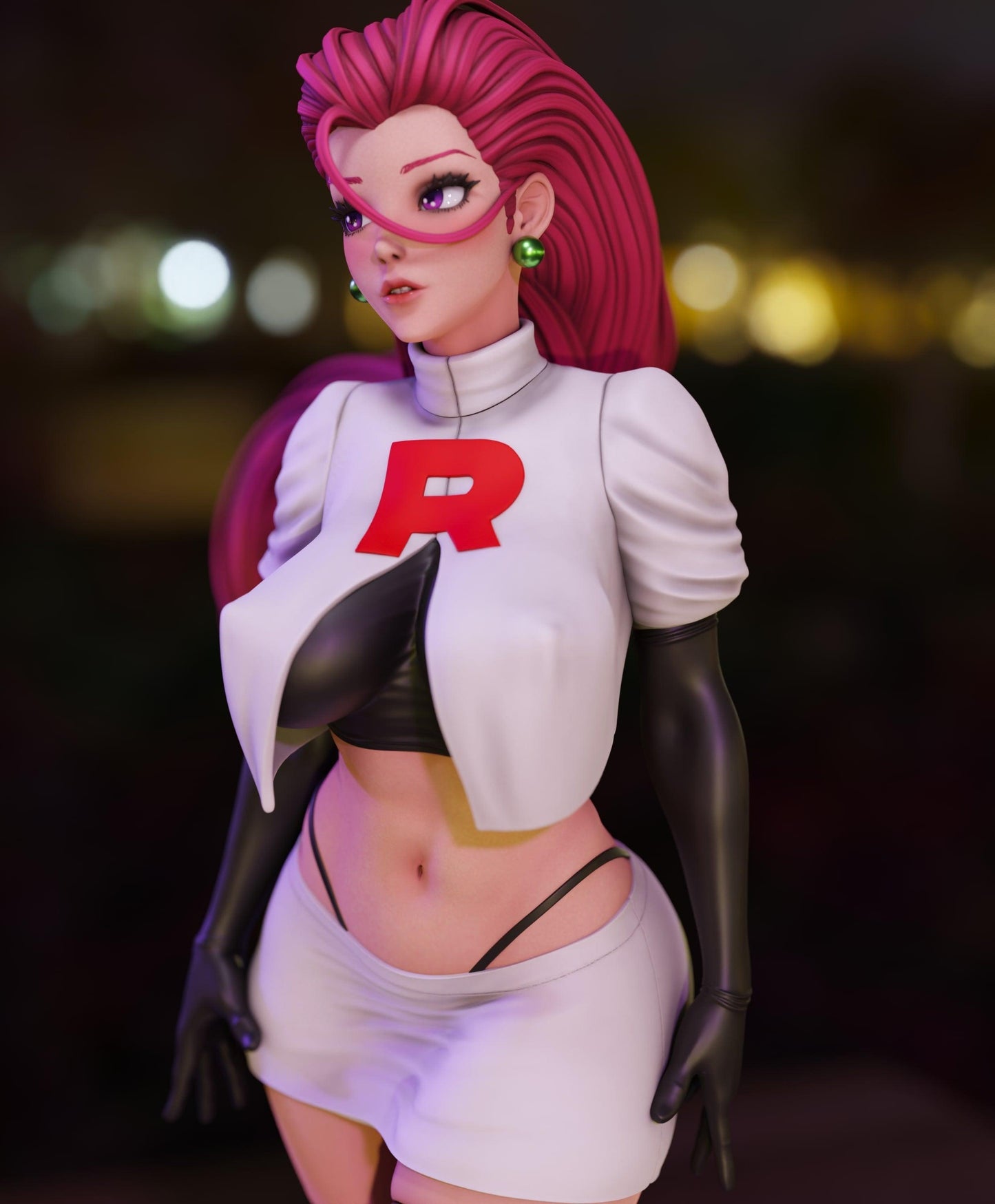 Jessie Pokemon 3D STL Model - RUDEVO
