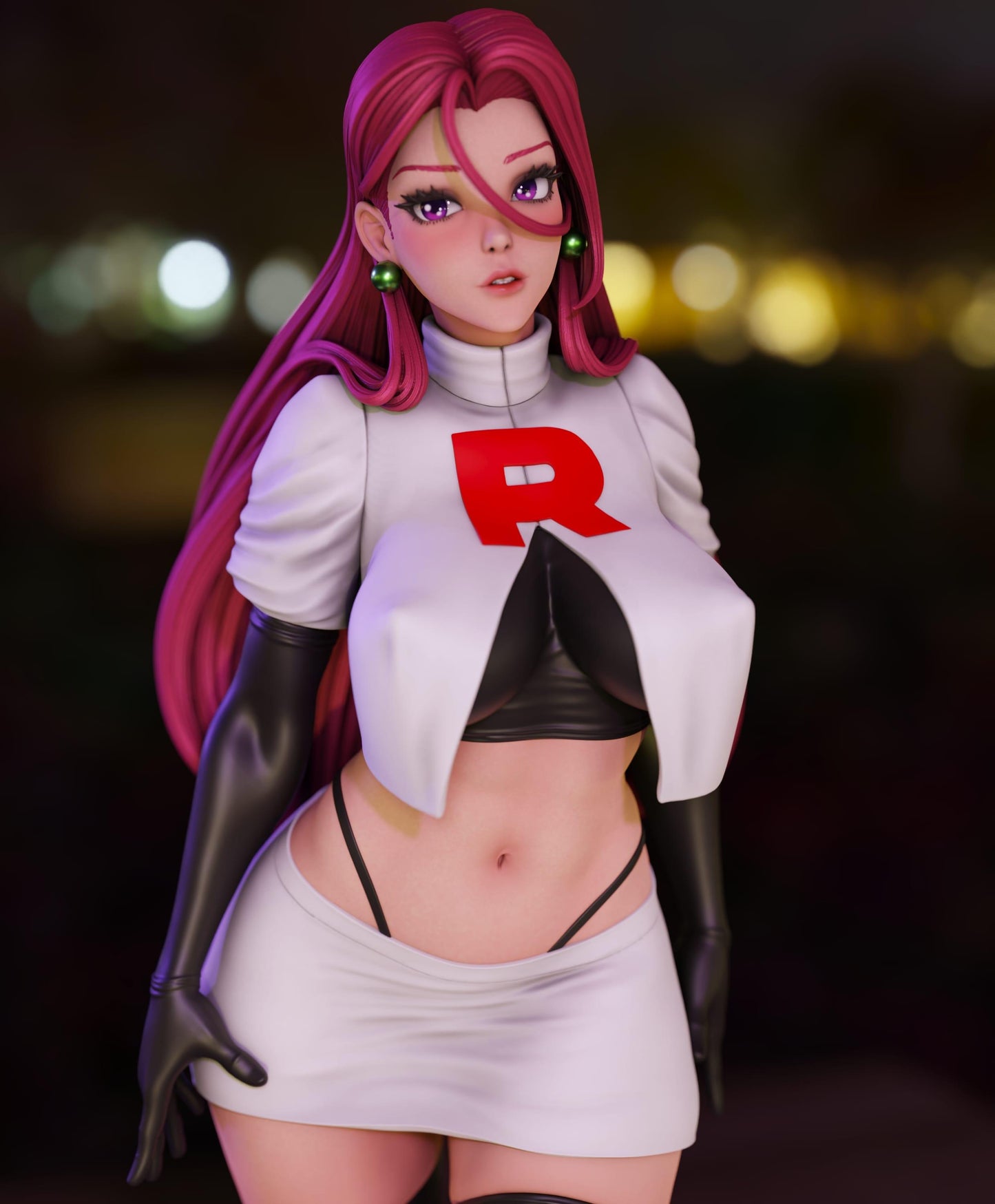 Jessie Pokemon 3D STL Model - RUDEVO