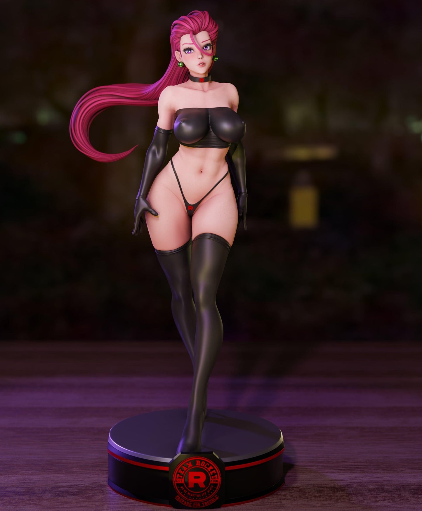 Jessie Pokemon 3D STL Model - RUDEVO