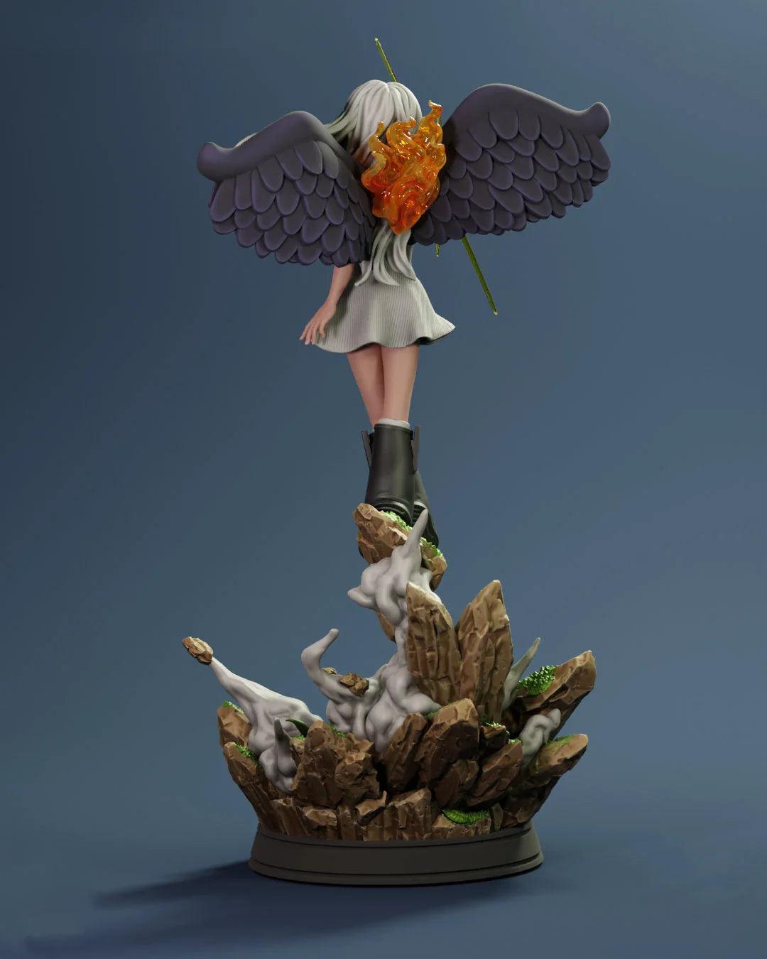 Snake Boa Hancock Seraphim 3D STL - RUDEVO