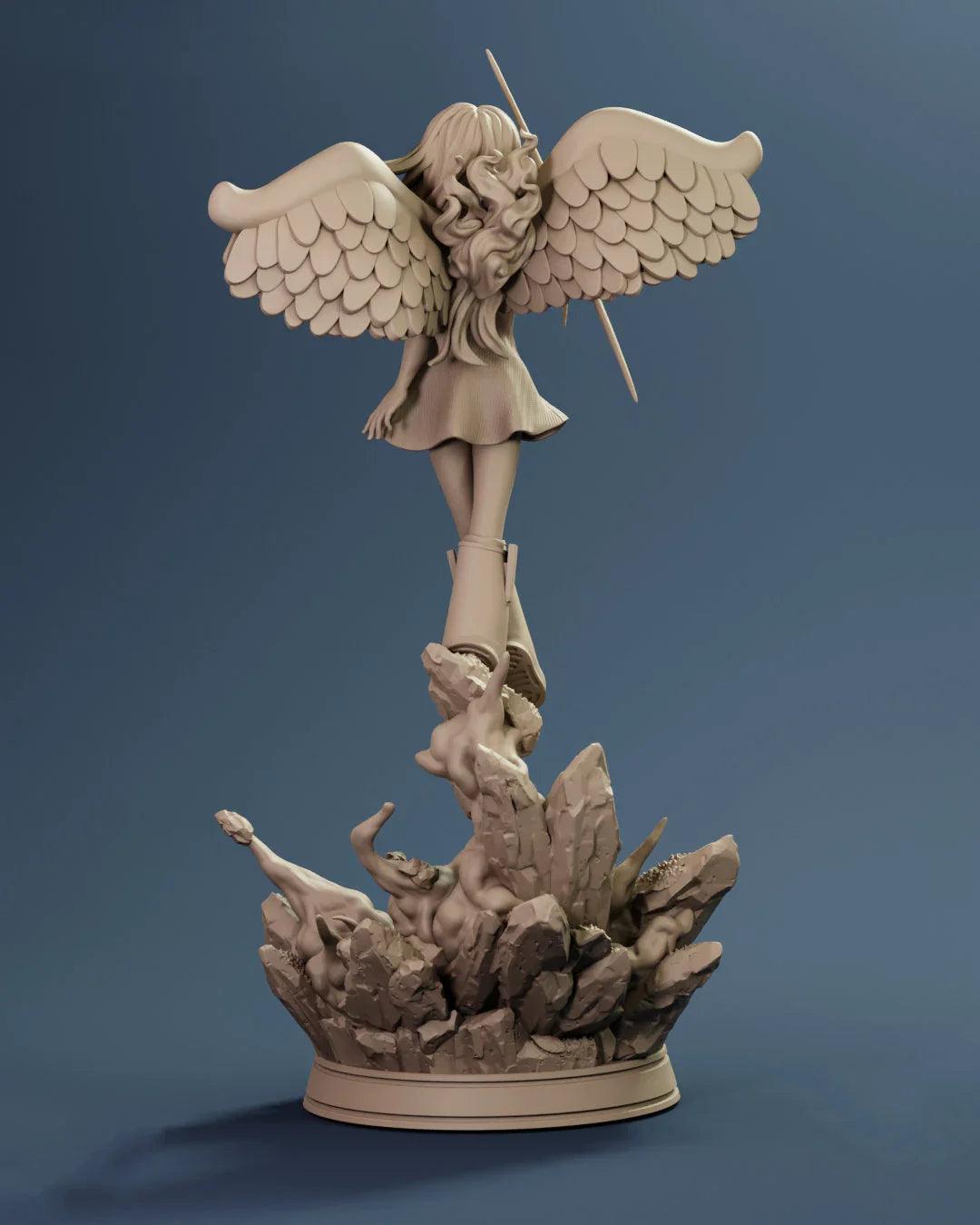 Snake Boa Hancock Seraphim 3D STL - RUDEVO