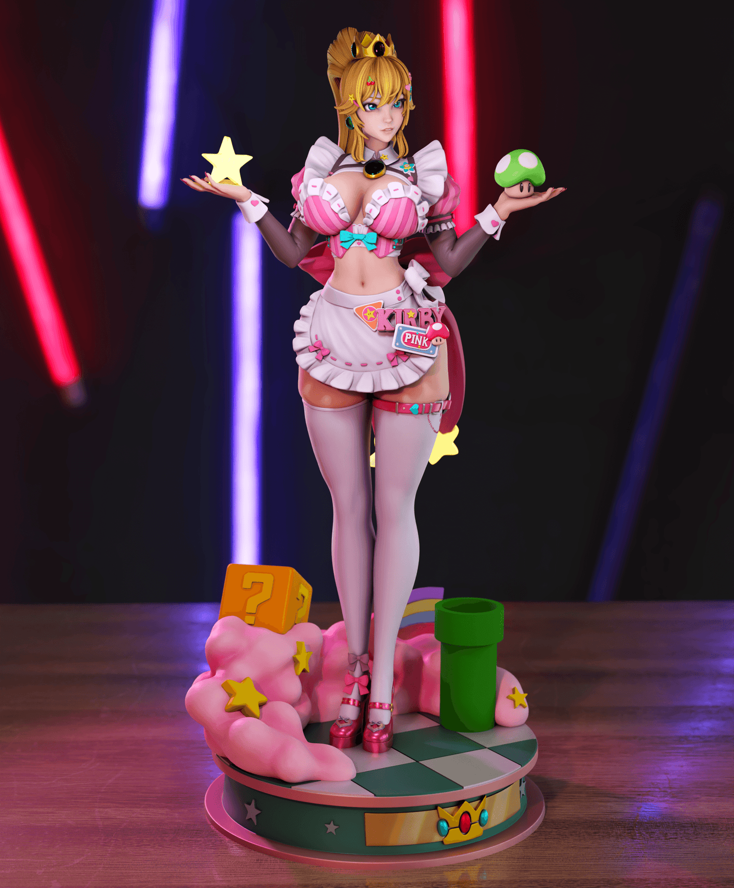 Mario Princess Peach - RUDEVO