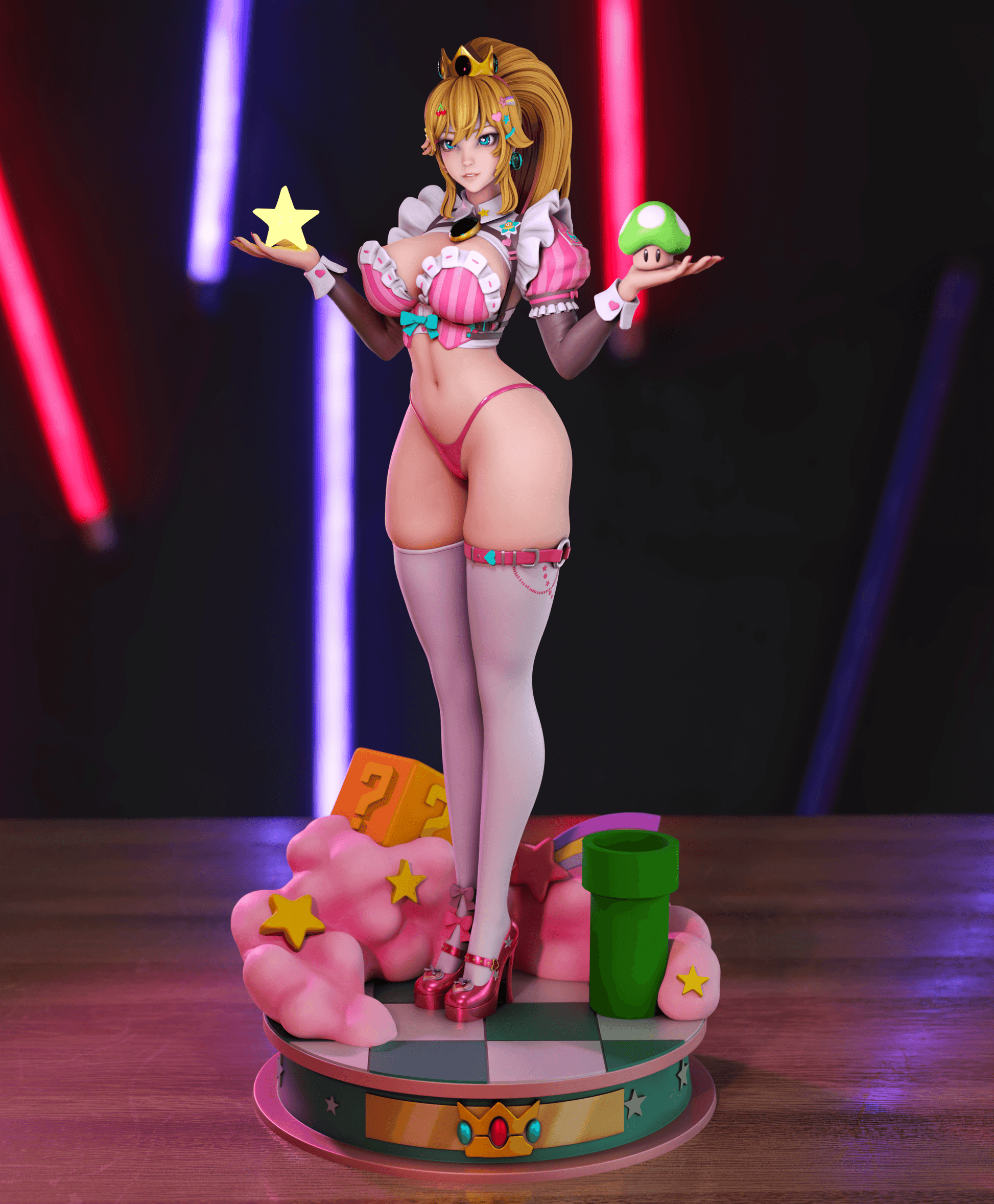 Mario Princess Peach - RUDEVO
